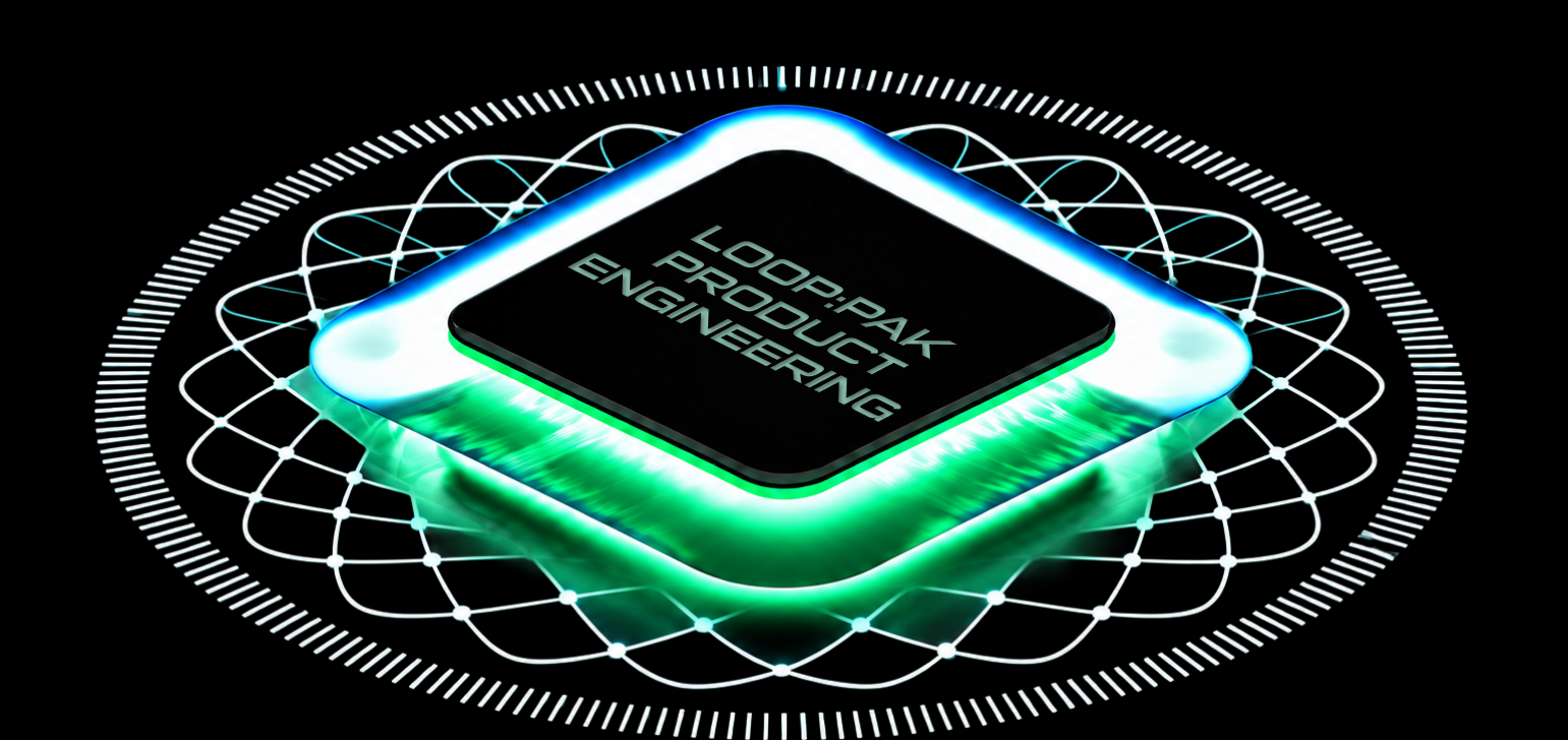 LOOP:PAK PRODUCT ENGINEERING 칩 그래픽